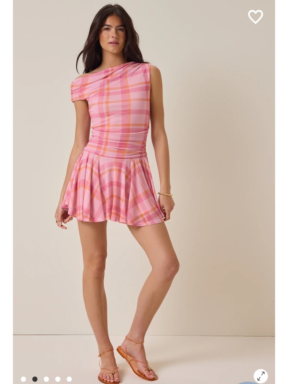 Ashton Asymmetrical Mini dress new with tags Altar’d state